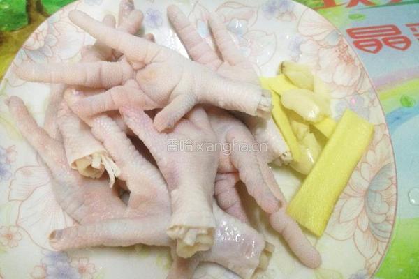 卤水鸡脚的做法图解3