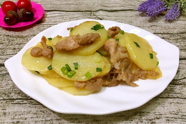 土豆片炒肉