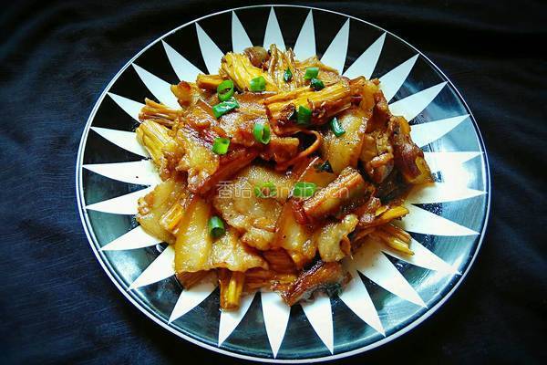 腐竹红烧肉的做法图解16