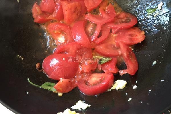 番茄鸡蛋蔬菜浇面的做法图解3