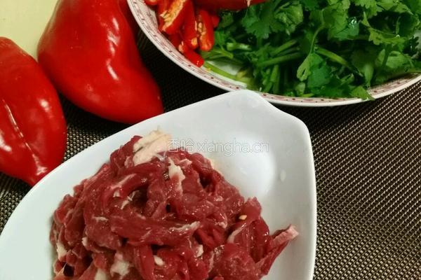 小炒黄牛肉的做法图解2