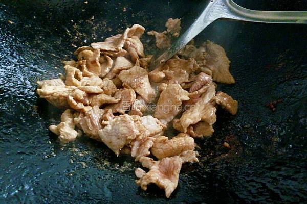 竹笋炒肉片的做法图解7