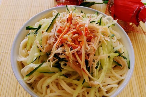 鸡丝面的做法图解5