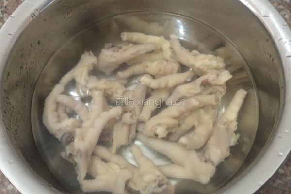 凉拌鸡爪的做法图解5