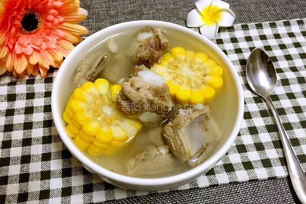 玉米炖排骨的做法图解9