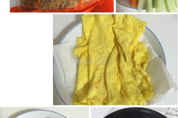 海苔饭卷的做法图解3