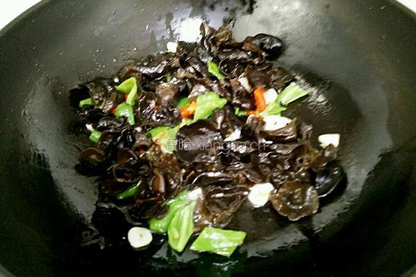 清炒木耳菜的做法图解5