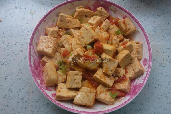 茄汁豆腐的做法图解5
