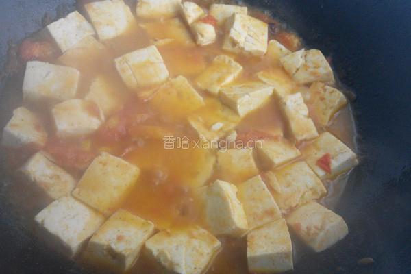 茄汁豆腐的做法图解4