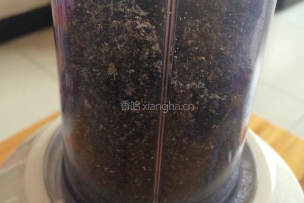 核桃黑芝麻糊的做法图解5