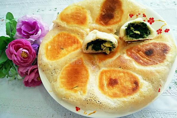原生态野菜水煎饺的做法图解10