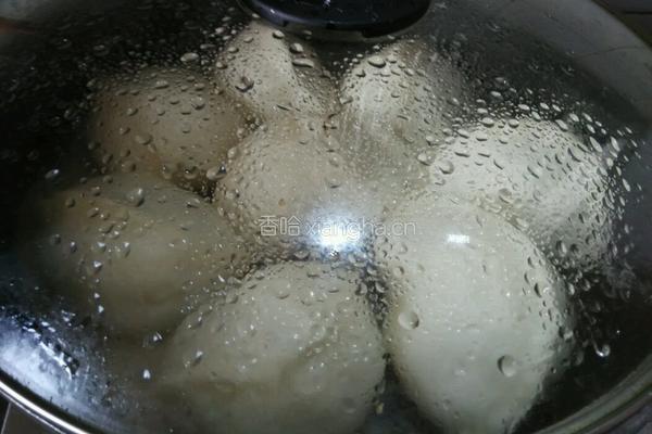 原生态野菜水煎饺的做法图解9