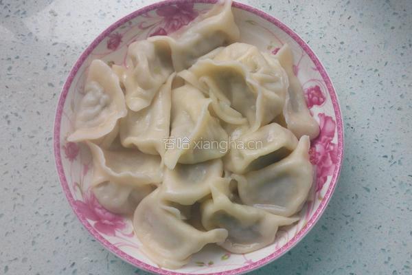 龙利鱼芹菜饺子的做法图解7