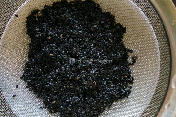 自制黑芝麻酱的做法图解2