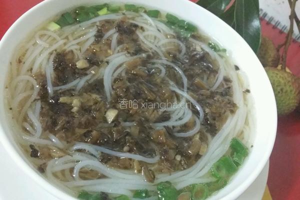 酸菜粉丝汤的做法图解5