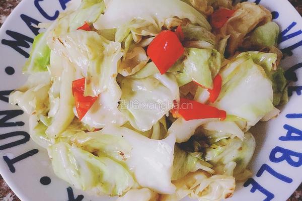 清炒包心菜的做法图解7