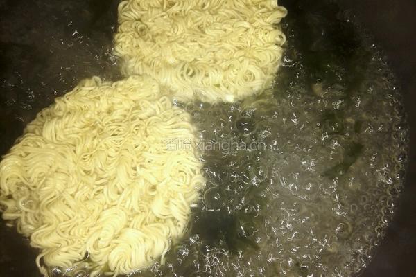 紫菜虾面的做法图解4