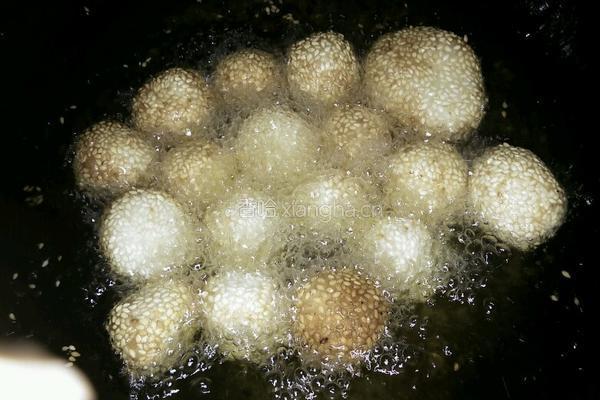 芝麻球的做法图解4