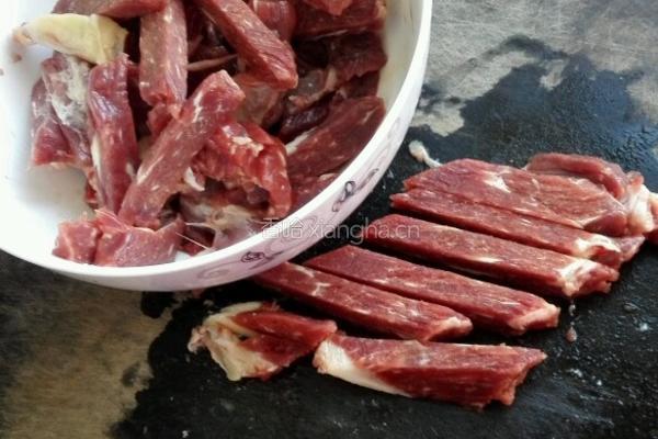 微波炉风干牛肉干的做法图解2