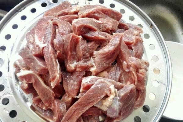 微波炉风干牛肉干的做法图解3