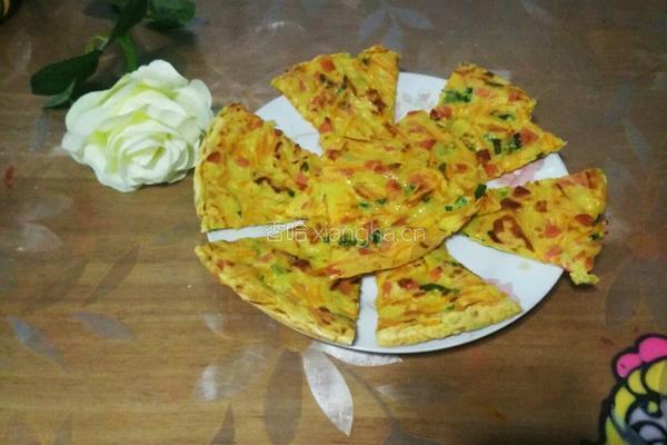 胡萝卜煎饼的做法图解9