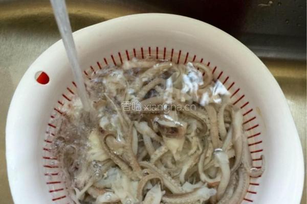 炒鱿鱼须的做法图解5