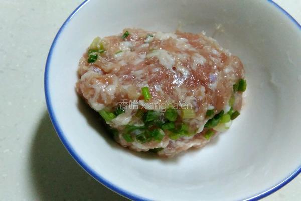 青椒塞肉的做法图解2