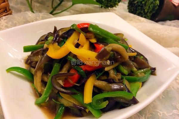 辣椒炒茄子