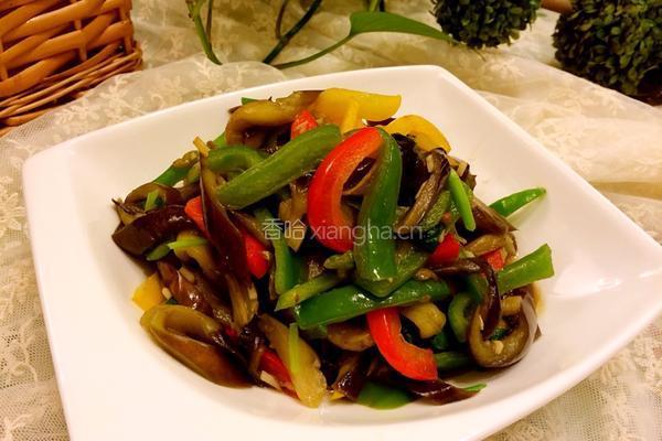 辣椒炒茄子的做法图解9