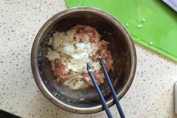 糯米肉丸子的做法图解8