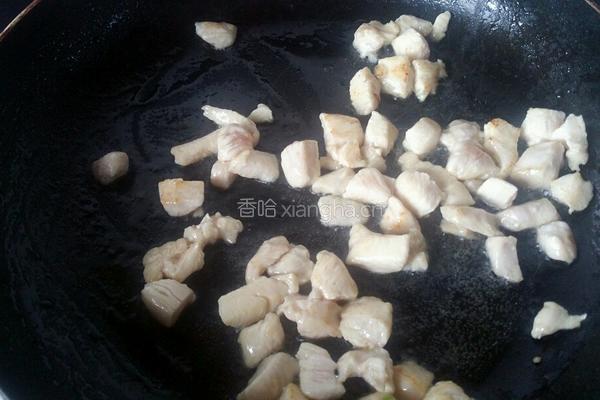 菠萝玉米鸡丁炒饭的做法图解9