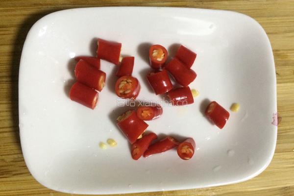 韭菜炒河虾的做法图解3