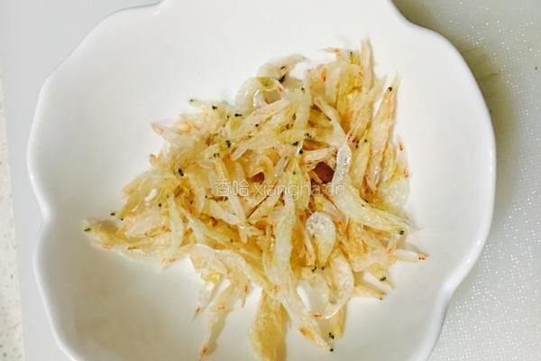 虾皮毛豆烧冬瓜的做法图解3