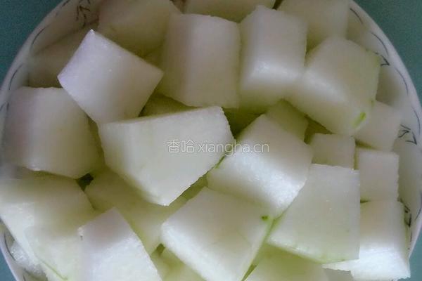 冬瓜虾仁的做法图解2