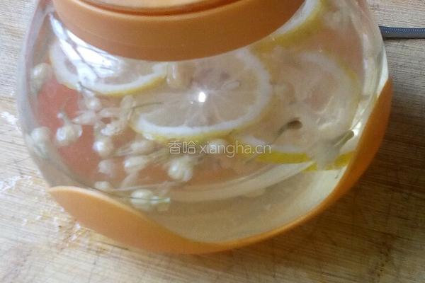 柠檬蜂蜜茉莉茶的做法图解4