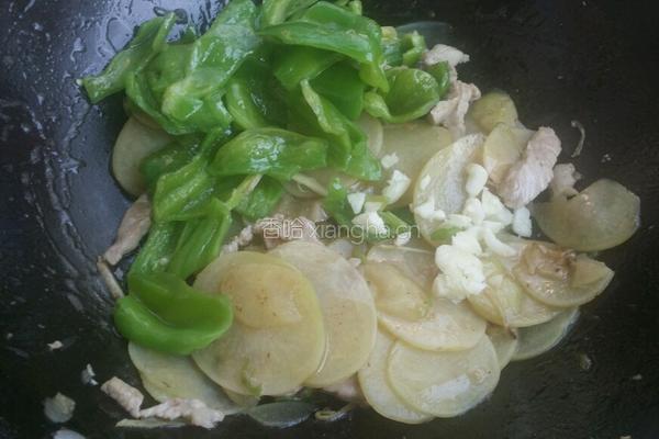 大辣椒炒土豆片的做法图解11