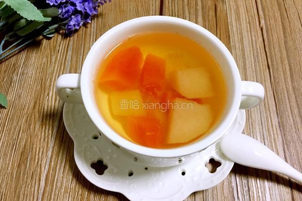 木瓜炖梨的做法图解8