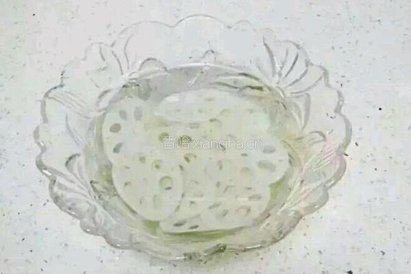 胭脂藕的做法图解4