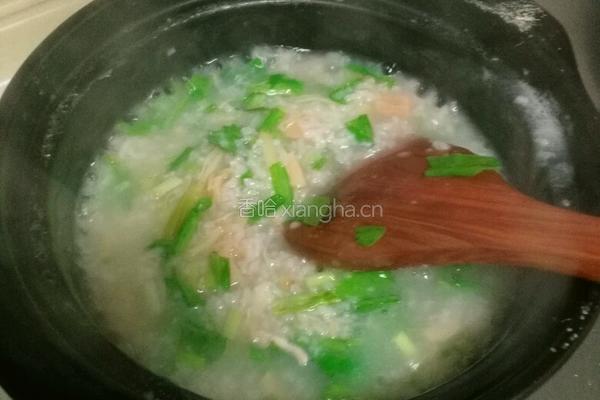 瑶柱瘦肉粥的做法图解6