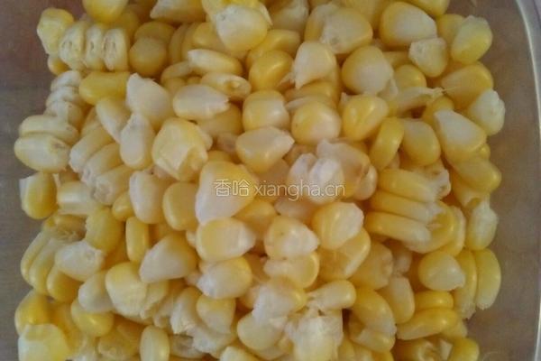 青椒炒玉米的做法图解2