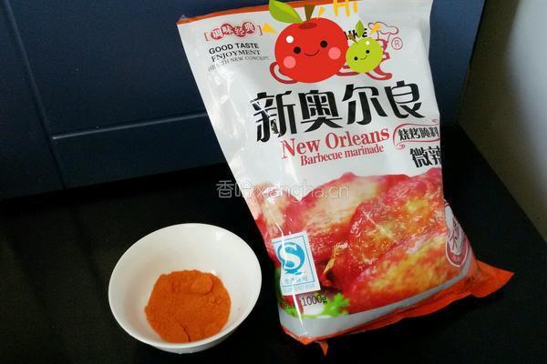 奥尔良烤鸡翅的做法图解3