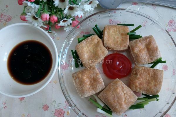 油炸臭豆腐的做法图解4