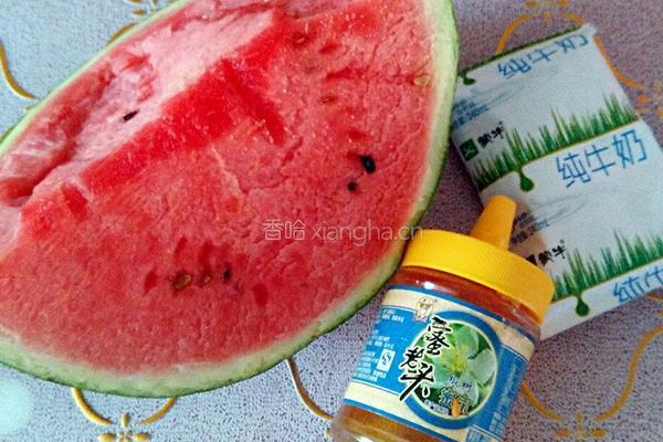 西瓜雪糕的做法图解1