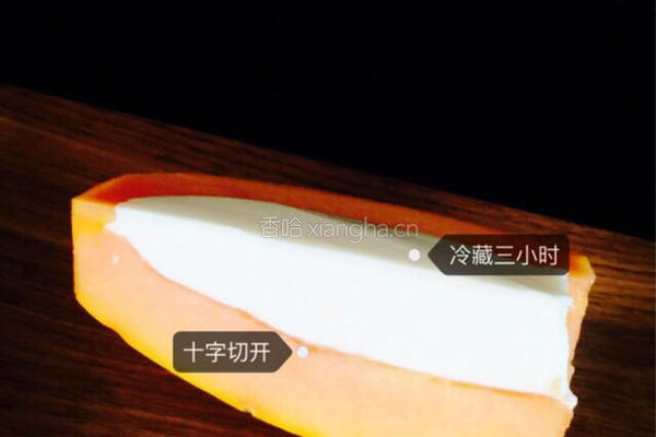 木瓜杏仁冻的做法图解7