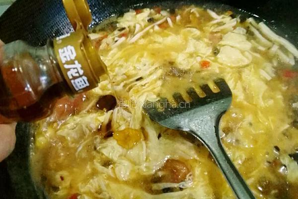 家常酸辣汤的做法图解9