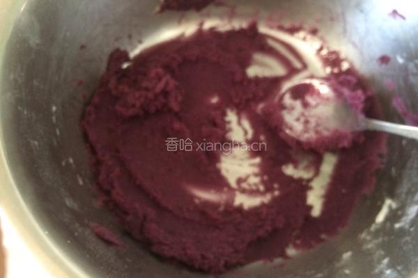紫薯面包的做法图解3