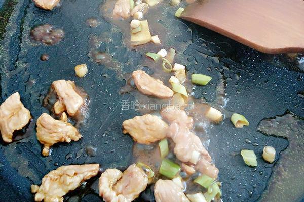 肉炒萝卜干的做法图解7