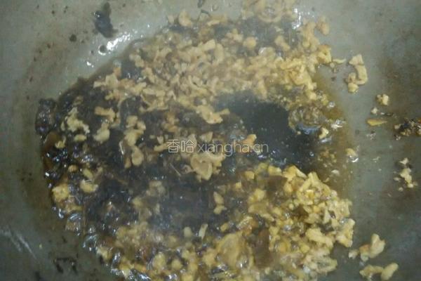 酸菜油渣酱的做法图解5