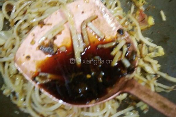 炒饵丝的做法图解7