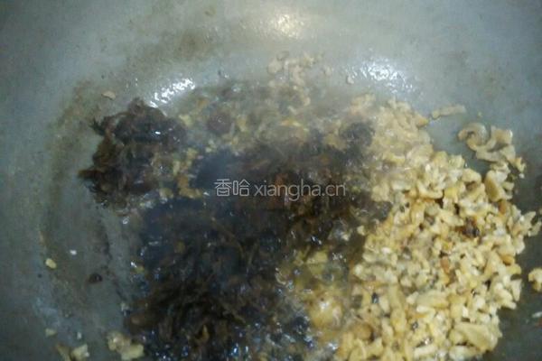 酸菜油渣酱的做法图解4